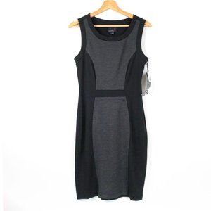 Scarlett NWT Black Fitted Sheath Sleeveless Career Dress 8